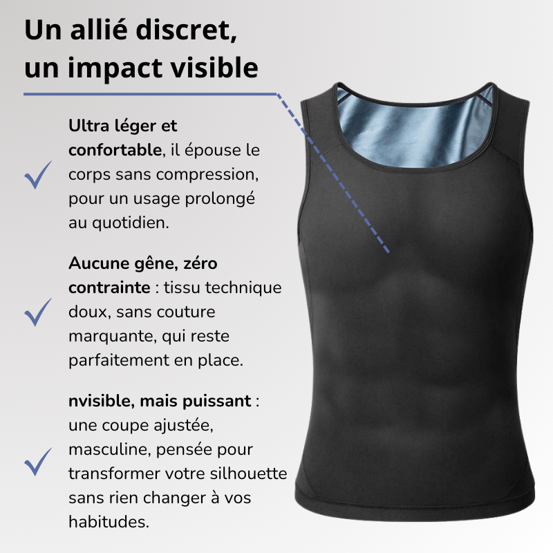 Débardeur de sudation amaigrissant SaunaFit