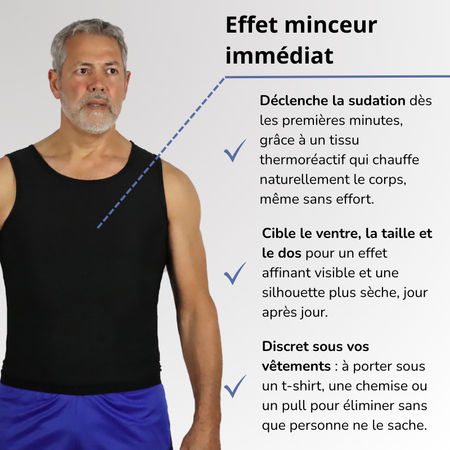 Débardeur de sudation amaigrissant SaunaFit